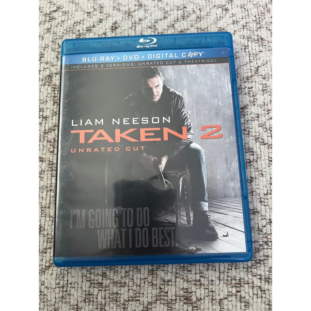 Taken 2 Liam Neeson Blu-Ray Movie Pre-Loved